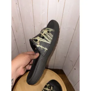 Crocs RealTree Camo Iconic Comfort Slides Sandals‎ W7 M5 (Shrunk To this size) thumbnail 6