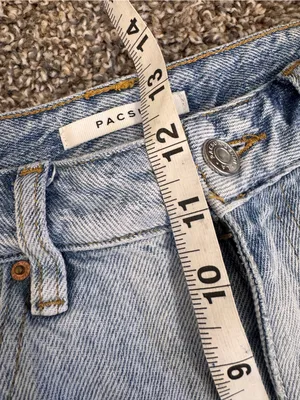 Pacsun Blue 90s Boyfriend Heavily Distressed Jeans Womens 27 Casual Denim thumbnail 3