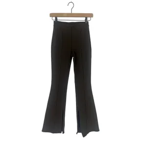 Alo High-Waist 7/8‎ Zip It Flare Legging Brown XXS thumbnail 5