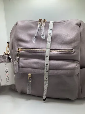 Jen & Co Amelia Convertible Purse Backpack Dusty Lavender thumbnail 2