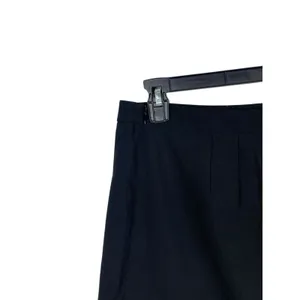 Express 90s Y2K Black Office Career Pleated Hem Line Skirt 12 thumbnail 3