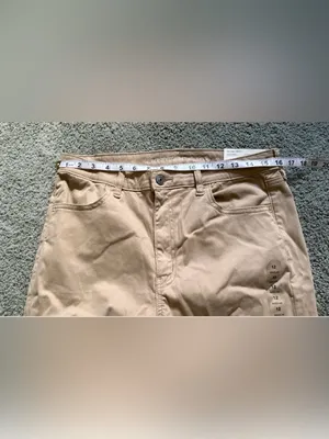 American Eagle Tan Hi-Rise Jeggings Womens Size 12 Next Level Stretch NWT thumbnail 2
