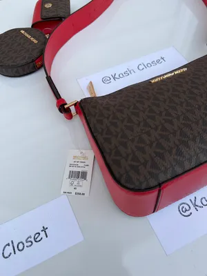 Michael Kors Jet Set Travel SM Crossbody With Tech Attach -Flame thumbnail 6