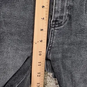 Free People Jeans Womens 27 (Fits 26x27) Dark Wash We the Free‎ Raw Hem Boho thumbnail 3