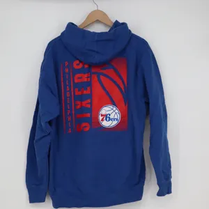Independent Trading Co Philadelphia 76ers Hoodie Blue NBA Graphic Large thumbnail 5