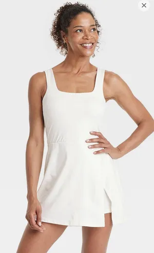 Target All In Motion White Athletic Dress Size XS thumbnail 1