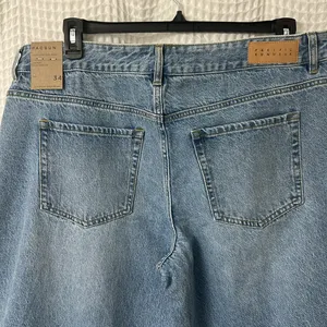 PacSun Casey Low Rise Baggy Wide Leg Jeans Women's 34 SHORT Blue Denim NWT thumbnail 7