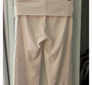 SKIMS Barely Pink Foldover Pants M thumbnail 7