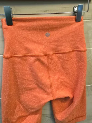 {2} Lululemon Wunder Train Crunch Warm Coral Orange Shorts thumbnail 9