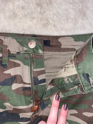 Forever 21 NWT camo denim mini skirt thumbnail 6