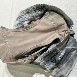 Lululemon Hotty Hot Short II * Long 4" Gray Diamond Dye Pitch Grey Size 4 thumbnail 6