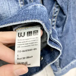 UJ Jacket Women Size Small Blue Denim Collared Button Down‎ Crop Trucker Pockets thumbnail 5