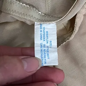 LG booty less nylon beige spanx shorts thumbnail 3