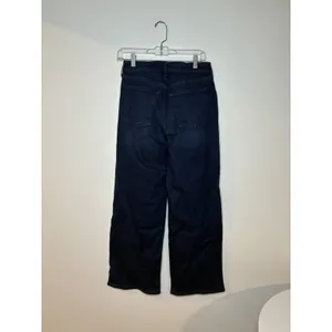 dark wash high-waisted Wow wide-leg jeans Short Size 6 Old Navy thumbnail 5