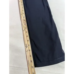 Vintage Alo Yoga Cool Fit Cropped Black Leggings W/ Purple Band XS (a5) thumbnail 4