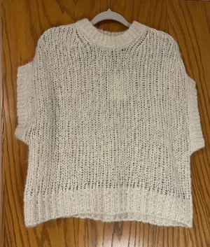 B. young Matte Vest Knit Sweater thumbnail 1