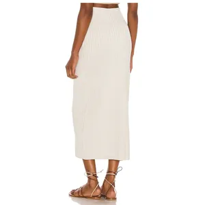 NWOT Beach To Night Midi Skirt by Free People FP Beach sz. Small in Cream thumbnail 2
