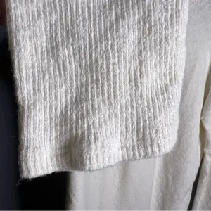 Free People Casey Tunic Sweater im Ivory. size Small. thumbnail 10