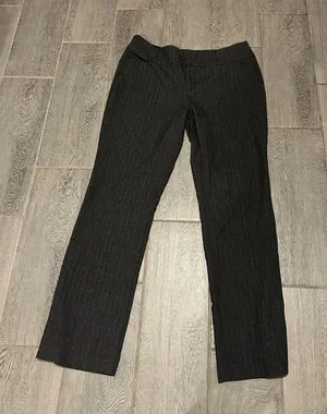 Apt. 9 gray pin stripedDress Pants - size 12 thumbnail 1