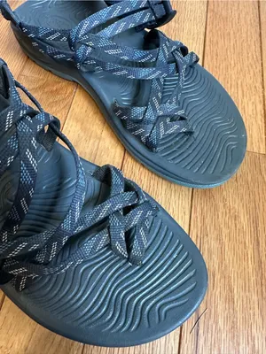 Chaco Adjustable Strap Sport Sandal Womens 8 Blue Granola thumbnail 3