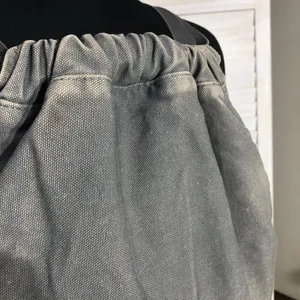 Y2K Goth Grunge Gray Canvas Backpack thumbnail 11