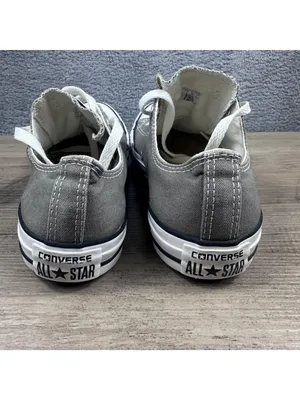 Converse All Star Green Oliva Low Top Sneakers Unisex Size 8 US EU 39 Canvas Rub thumbnail 6