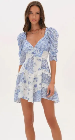 For Love & Lemons Floral Dress thumbnail 1