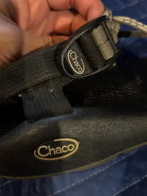 Chaco Women's 8 Strappy Sandals in Cream& Gray thumbnail 8