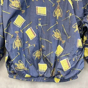 Vintage Slade Womens Windbreaker Jacket Size M Golf Boxy Retro 80s 90s Kitsch thumbnail 7