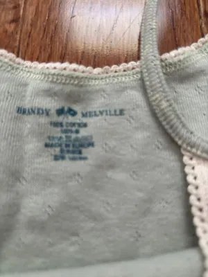 SKYLAR EYELET TANK pastel green floral thumbnail 4