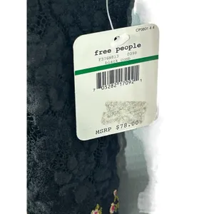 Intimately Free People Metallic Foil Slip Mini Dress NWT Large Adjustable Straps thumbnail 9