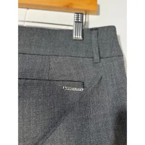 Anne Klein Pants Womens 8 Charcoal Gray Bootcut Stretch Dress Trousers thumbnail 5