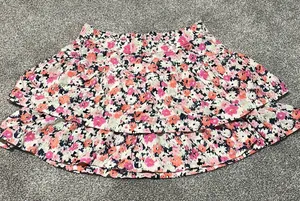 Universal Threads Target Floral tiered skirt size‎ small thumbnail 1