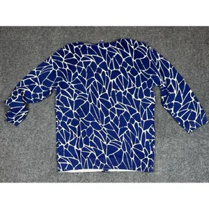 Pendleton Blue White Cardigan Sweater Button Up Size M Women's thumbnail 2