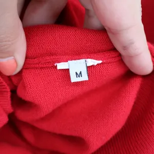 Red Cropped Button Front Cardigan Crew Neck Knit Sweater Mens M thumbnail 3