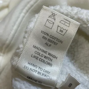 Madhappy Cream Long Sleeve Athletic Activewear Hoodie Sweater Sweatshirt Top S thumbnail 7