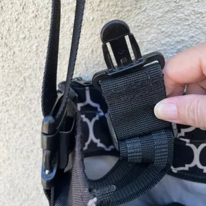 Skip Hop Duo Signature Black White Tote Stroller Bag thumbnail 5