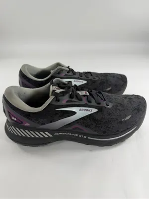Brooks Adrenaline GTS 23‎ Gray Purple Stability Running Shoes Womens 9.5 Med thumbnail 4