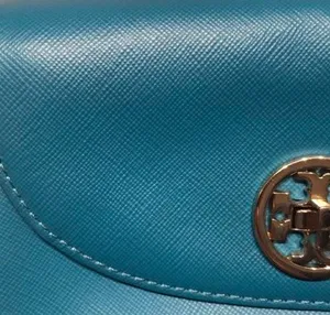 Tory Burch Turquoise Cross Body Purse thumbnail 3