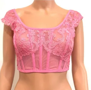 Victoria's Secret Dream Angels M DD Boho cap sleeve corset BC3 3229 thumbnail 1