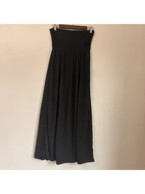 Sincerely Jules Black Strapless Dress Women’s Small Keyhole Front Tie Detail thumbnail 4