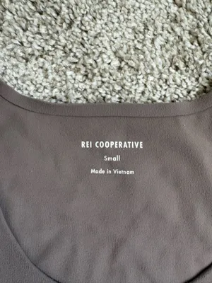 REI Brown High Neck Sports Bra thumbnail 2