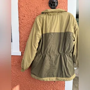 Women's Two Tone Quilt Lined Jacket - Future Collective Green Size Extra Large thumbnail 4