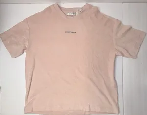 Daily Paper Renu T-shirt Women‎ Size M Hushed Pink Trendy Girlcore Hipster New thumbnail 1