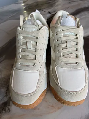 Avia Men’s Sneakers Size 10 Beige Cream Gum Sole Casual Athletic Shoes New thumbnail 1