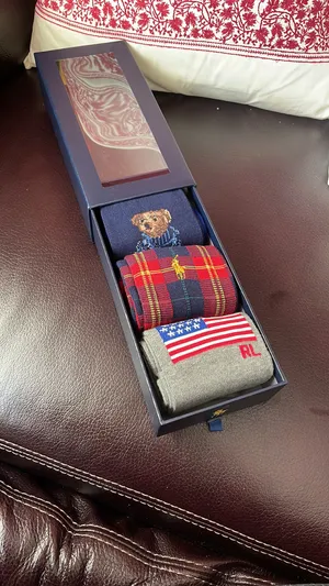 Ralph Lauren Bear Sock Gift Box NIX thumbnail 6