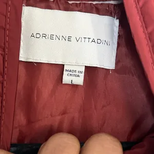 Adrienne Vittadini Women’s Quilted Vest - Burgundy - Size Large thumbnail 5