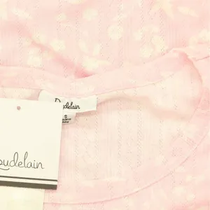 NWT Roudelain 2-Piece Knit Pajama Lounge Tank Shorts Set Spring Shadow Pink S thumbnail 6