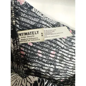 Intimately Free People Floral Summer Scarf Bandeau Top Small Mixed Print Smocked thumbnail 9