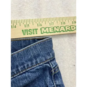 New York & Company Bootcut Jeans Women‎ 12 Tall Blue Low Rise Stretch Y2K thumbnail 3